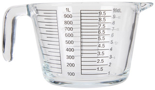 Thumbnail 2: Bombay 4 Cup Glass Measuring Cup 