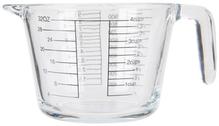Thumbnail 1: Bombay 4 Cup Glass Measuring Cup 