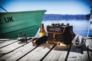 Thumbnail 2: Legacy America250 Beer Caddy Cooler Tote with Opener 