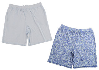 Thumbnail 2: JACLYN Women's 2 Pk Bermuda Soft Jersey Pajama Bottoms 