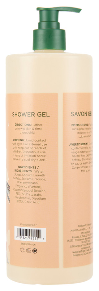 Thumbnail 2: Aromatherapy Rituals 33.8 oz Vanilla Shea Shower Gel 