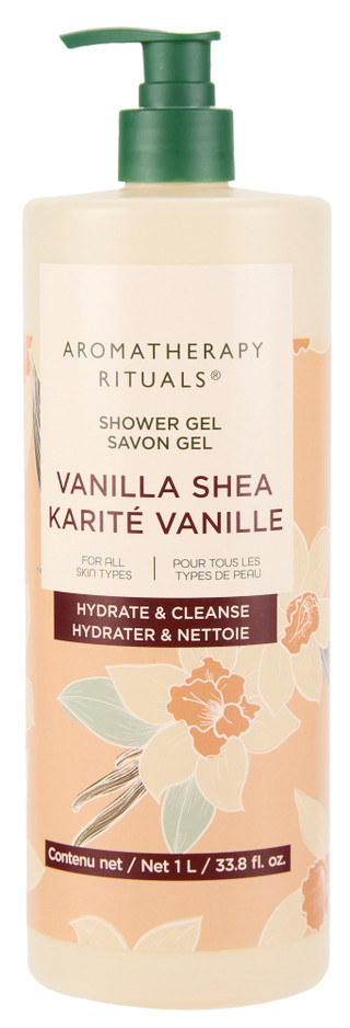 Thumbnail 1: Aromatherapy Rituals 33.8 oz Vanilla Shea Shower Gel 