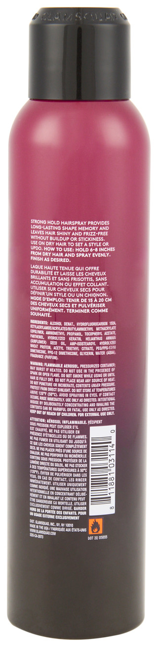 Thumbnail 3: GLAMSQUAD 7.8 oz Strong Hold Hairspray 