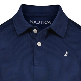 Thumbnail 4: Nautica Little Boy's Short Sleeve Logo Polo  