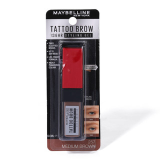 Thumbnail 1: Maybelline Long‑Wear Brow Styling Gel - Medium Brown 