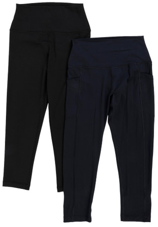 Thumbnail 1: 90 Degree Women's Active 2 Pk Leggings 