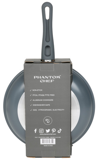 Thumbnail 2: Phantom Chef 2 pc Ceramic Fry Pan Set 