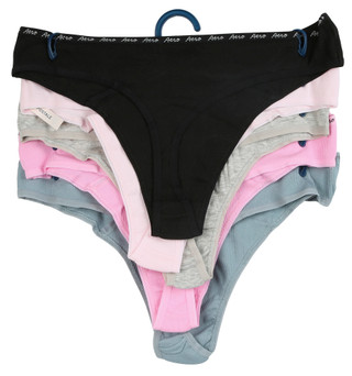 Thumbnail 2: Aeropostale Juniors 5 Pk Ribbed Thong Panties 