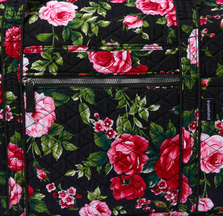 Thumbnail 3: Traveland 22 in Rose Print Quilted Duffle Bag 