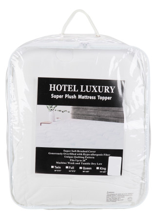 Thumbnail 1: Hotel Luxury Queen Size Super Plush Mattress Topper 