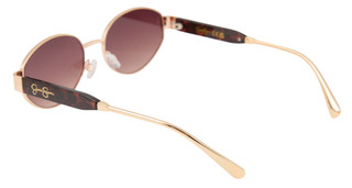 Thumbnail 2: Jessica Simpson Slim Tapered Oval Sunglasses 
