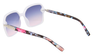 Thumbnail 2: Nannette Lepore White Frame Sunglasses 