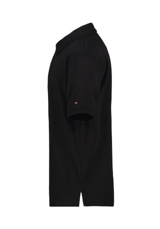 Thumbnail 2: Tommy Hilfiger Big Boys Short Sleeve Zip Polo Shirt 