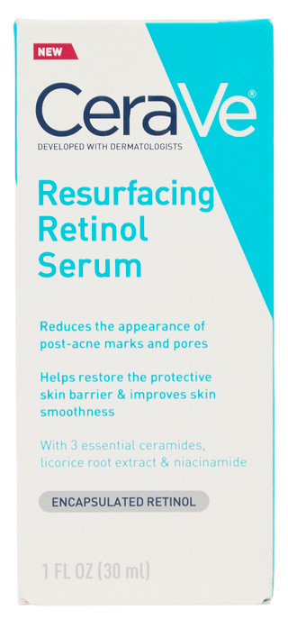 Thumbnail 1: CERAVE Resurfacing Retinol Face Serum - 1 oz 