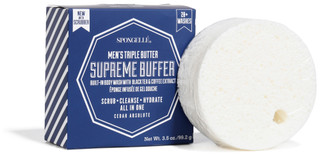 Thumbnail 1: SPONGELLE Men's Exfoliating Bergamot Body Wash Sponge Bar - 3.5 oz 