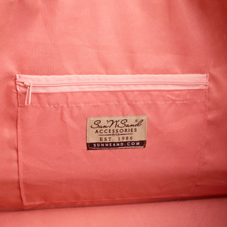 Thumbnail 2: Sun N' Sand Straw Canvas Shoulder Tote Bag 