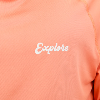 Thumbnail 4: Hi-Tec Men's Long Sleeve Hooded Graphic Performance Tee 