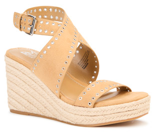 Thumbnail 1: REBECCA MINKOFF Womens Gemma Wedge Espadrille Sandals 
