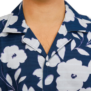 Thumbnail 2: TED BAKER Men's Short Sleeve Tropical Button Down Shirt 