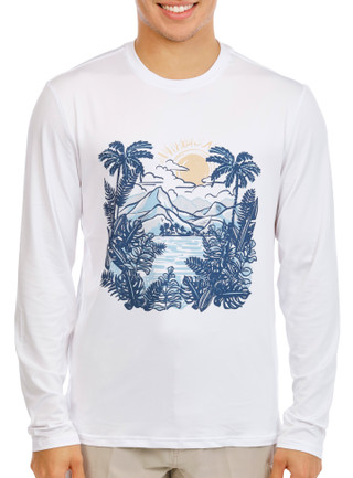 Thumbnail 1: Hi-Tec Men's Long Sleeve Graphic Performance Tee 