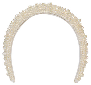 Thumbnail 2: TWIG & ARROW Pearl Puffy Headband 
