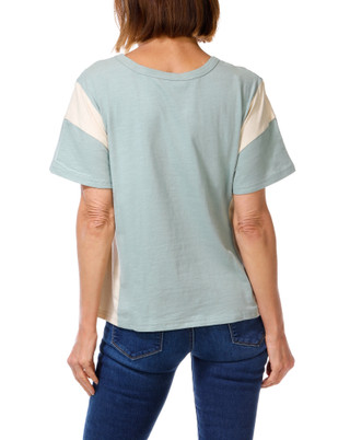 Thumbnail 2: Anneliese Women's Lace Trim Star Applique Top 
