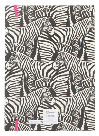Thumbnail 2: Wonder Limited Zebra Print Padfolio w/ Notepad & Pen 