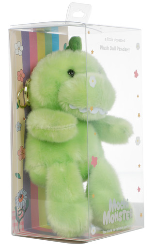 Thumbnail 2: Mochi Monster Fuzzy Dinosaur Plush Doll Pendant Bag Charm 