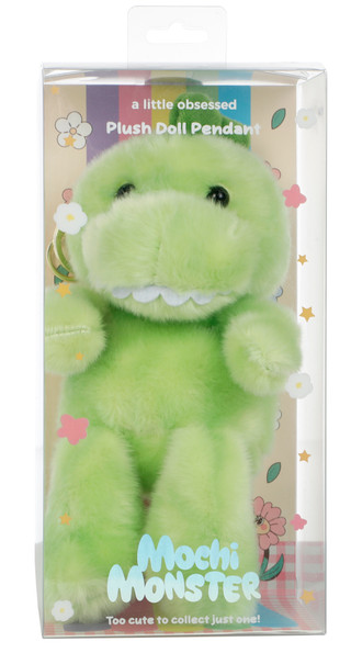 Thumbnail 1: Mochi Monster Fuzzy Dinosaur Plush Doll Pendant Bag Charm 
