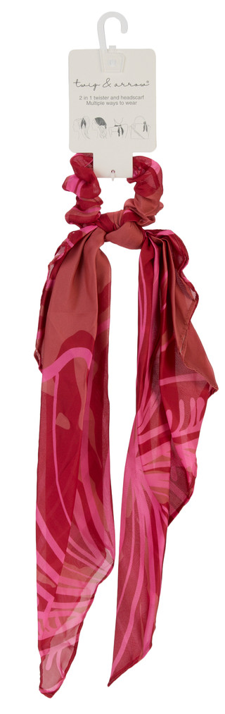 Thumbnail 1: TWIG & ARROW 2-in-1 Twister and Headscarf 