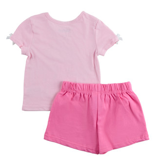Thumbnail 2: STITCH Little Girl's 2 Pc Graphic Tee Skort Set 