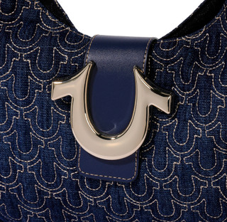 Thumbnail 3: True Religion Quilted Horseshoe Hobo Bag 
