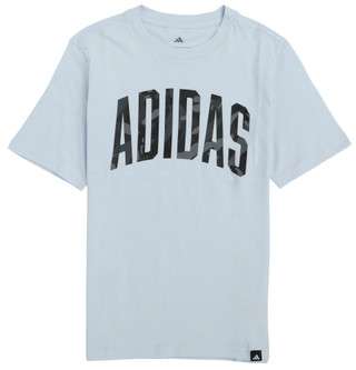 Thumbnail 1: Adidas Big Boys Short Sleeve Camo Logo Tee 