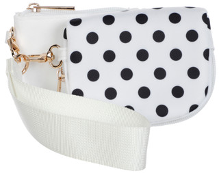 Thumbnail 1: Urban Expressions 2 Pc Wristlet Pouch Set with Polka Dot Coin Purse 