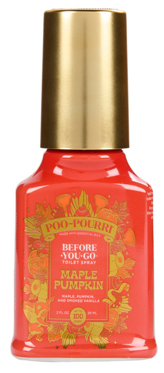 Thumbnail 1: POO-POURRI 2 oz Maple Pumpkin Toilet Spray 