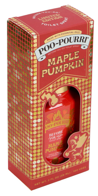 Thumbnail 3: POO-POURRI 2 oz Maple Pumpkin Toilet Spray 