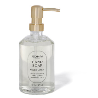 Thumbnail 1: JS Apothecary Meyer Lemon Hand Soap with Pump - 16 oz 