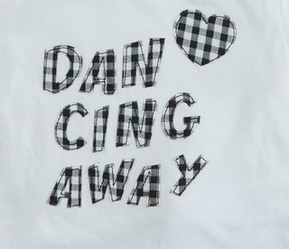 Thumbnail 2: Star Ride Little Girl's 2 Pc Gingham Tee Skort Set 