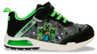 Thumbnail 4: Minecraft Boys Light Up Athletic Sneakers 