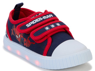 Thumbnail 1: Marvel Toddler Boys Spiderman Light Up Low Court Sneakers 