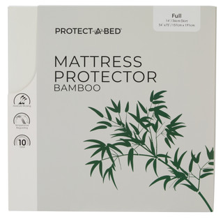 Thumbnail 1: Protect-A-Bed Full Size Bamboo Mattress Protector 