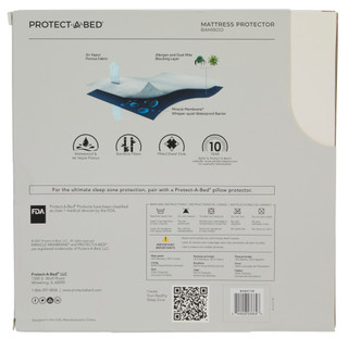 Thumbnail 2: Protect-A-Bed California King Size Bamboo Mattress Protector 