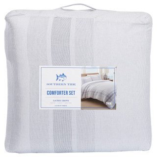 Thumbnail 1: Southern Tide Twin Size 2 Pc Laurel Grove Comforter Set 