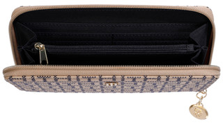 Thumbnail 2: Tommy Hilfiger Monogram Zip Around Wallet with Logo Charm 