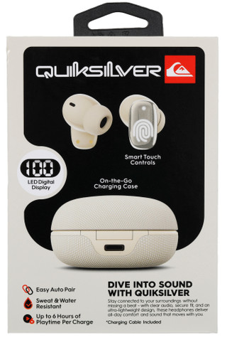 Thumbnail 2: Quiksilver True Wireless Earbuds 