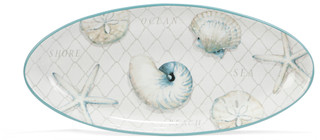 Thumbnail 2: Certified International Coastal Oval Serving Platter 