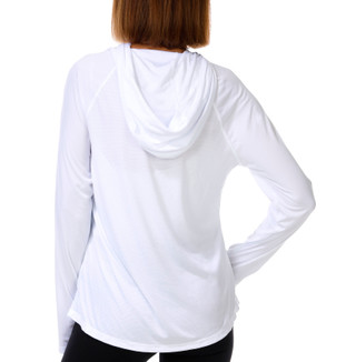 Thumbnail 3: REEL LEGENDS Women's Long Sleeve Hooded Performance Top 