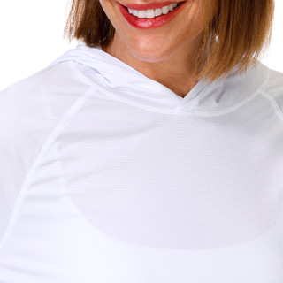 Thumbnail 4: REEL LEGENDS Women's Long Sleeve Hooded Performance Top 