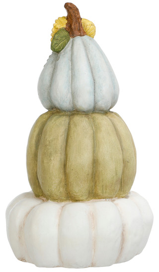 Thumbnail 3: Autumn Gatherings 26.5 in Stacked Pumpkin Harvest Home Accent 