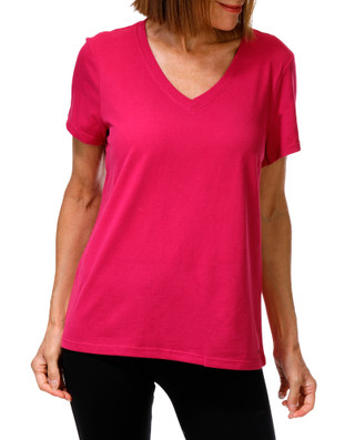 Thumbnail 1: DKNY Sport Juniors Active V-Neck Tee 
